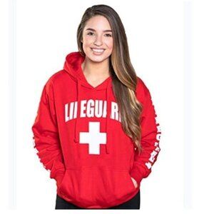 LIFE Guard Red Hoodie Las Vegas S/M